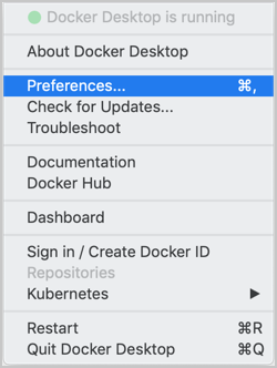 Docker上下文菜单